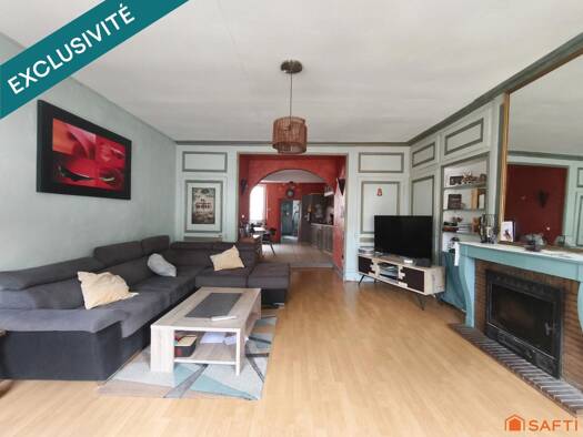 Appartement à vendre 129 000 € 5 pièces 2 chambres 127 m² Étage 3/3 Salins-les-Bains 39110