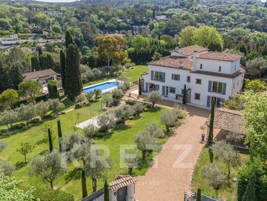 Maison à vendre 5 500 000 € 10 pièces 7 chambres 600 m² 5 266 m² de terrain Valmasque-Notre Dame de Vie Mougins 06250
