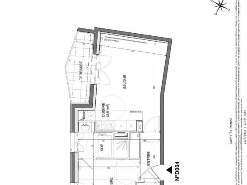 Maison à louer, 44m², NOISY LE GRAND