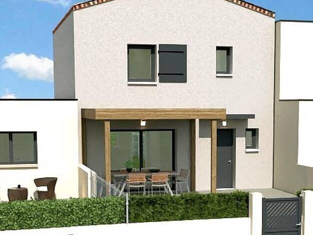 Terrain avec maison neuve à vendre 169 900 € 3 pièces 2 chambres 73 m² 328 m² de terrain Cruas 07350