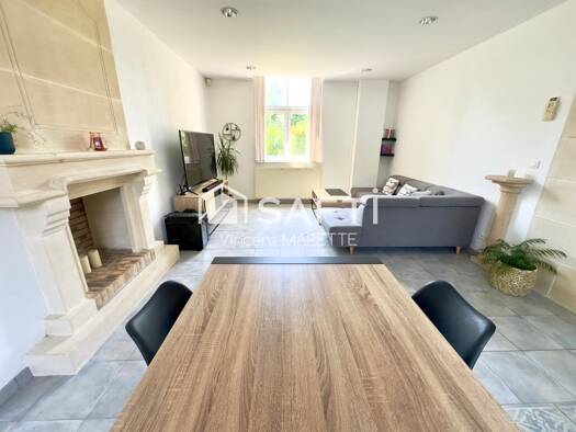 Appartement à vendre 239 000 € 3 pièces 2 chambres 85 m² RDC/1 Saint-Maximin 60740