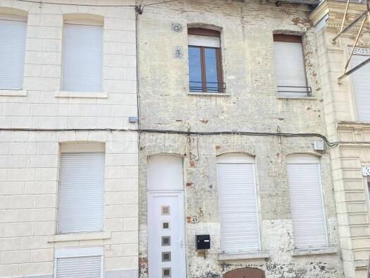 Maison de ville à vendre 64 000 € 6 pièces 4 chambres 111 m² Nord Le Cateau-Cambrésis 59360