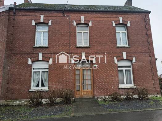 Ferme à vendre 131 000 € 6 pièces 3 chambres 112 m² 1 520 m² de terrain Gouzeaucourt 59231