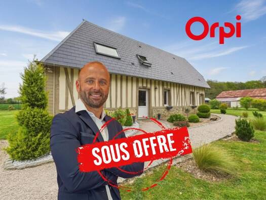 Maison à vendre 233 000 € 3 pièces 2 chambres 100 m² 1 743 m² de terrain Centre Ville Bernay 27300