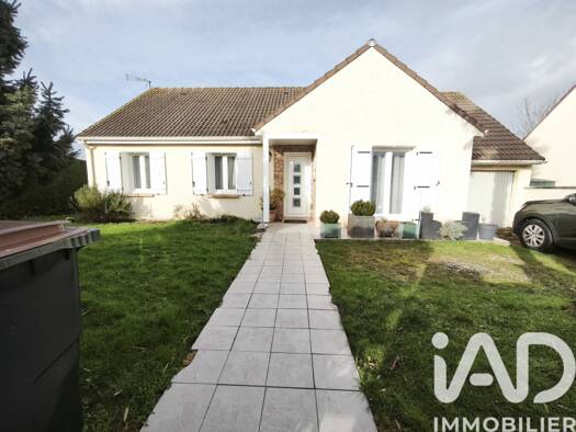 Maison de plain-pied à vendre 311 000 € 4 pièces 3 chambres 90 m² 603 m² de terrain Saint-Pathus 77178