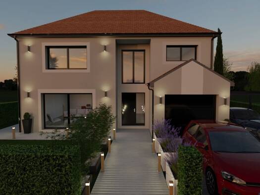 Terrain avec maison neuve à vendre 349 000 € 5 pièces 4 chambres 130 m² 300 m² de terrain Bas Domont Domont 95330