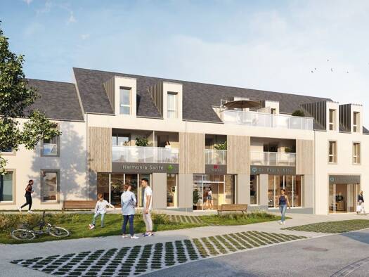 Appartement à vendre - neuf 180 000 € 3 pièces 57,2 m² 1er étage Noyal-Muzillac 56190