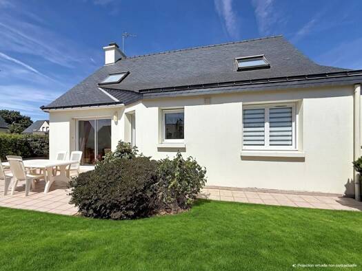 Maison à vendre 399 000 € 4 pièces 3 chambres 80 m² 424 m² de terrain Centre Ville Sud Est Ploemeur 56270