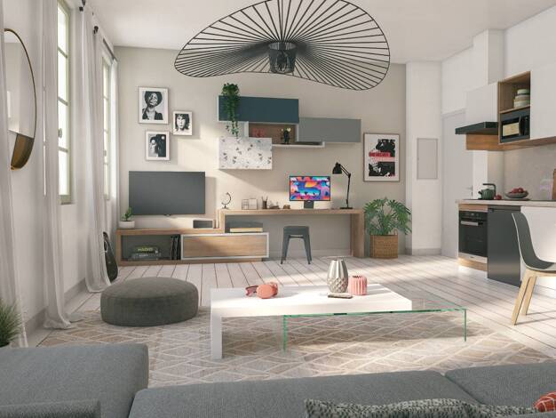Appartement à vendre - neuf 158 900 € 1 pièce 18,4 m² RDC dès le 30/09/2026 Marengo - Jolimont Toulouse 31000