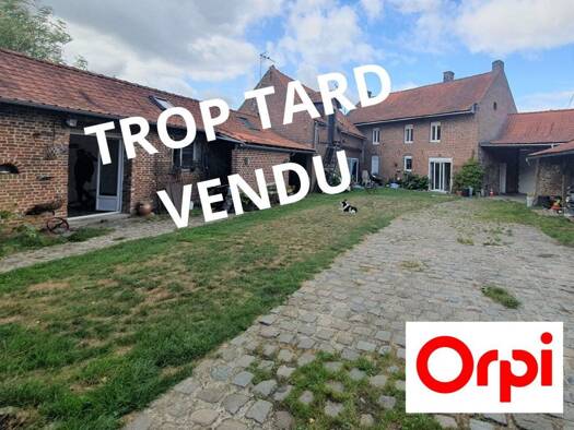 Ferme à vendre 499 900 € 7 pièces 6 chambres 212 m² 6 316 m² de terrain Bersée 59235