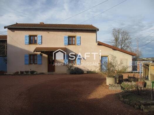 Maison à vendre 315 000 € 4 pièces 2 chambres 96 m² 81 056 m² de terrain Melay 71340