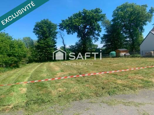 Terrain constructible viabilisé à vendre 90 000 € 857 m² de terrain Zone Rurale Questembert 56230