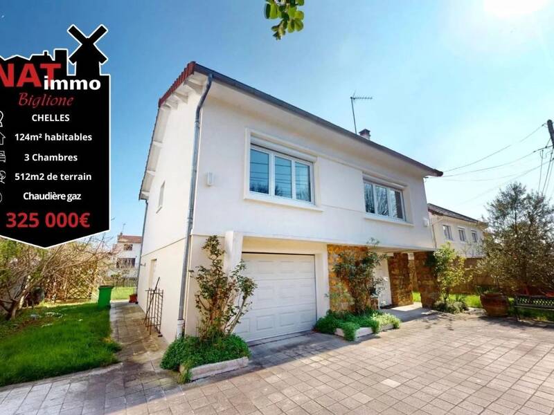 Maison à vendre, 124m², CHELLES