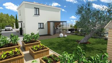 Terrain avec maison neuve à vendre 380 000 € 5 pièces 3 chambres 95 m² 650 m² de terrain Puget-Ville 83390