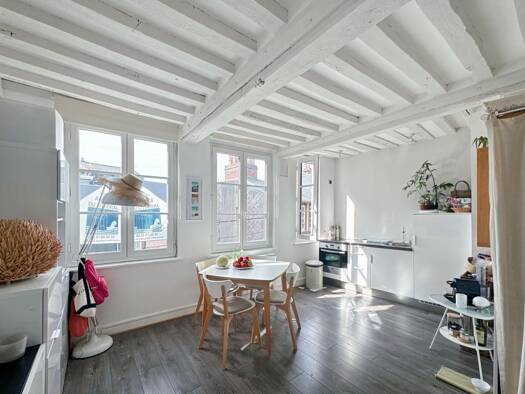 Appartement à vendre 120 000 € 1 pièce 25,2 m² Étage 2/3 Secteur Sauvegarde Honfleur 14600