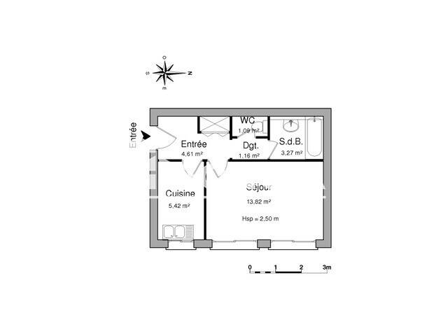 Maison à louer, 29m², EPINAY SUR SEINE