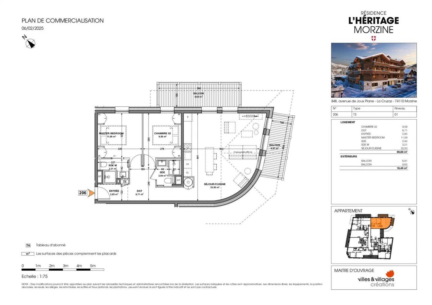 Maison à vendre, 70m², MORZINE