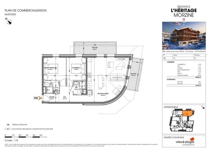 Maison à vendre, 70m², MORZINE