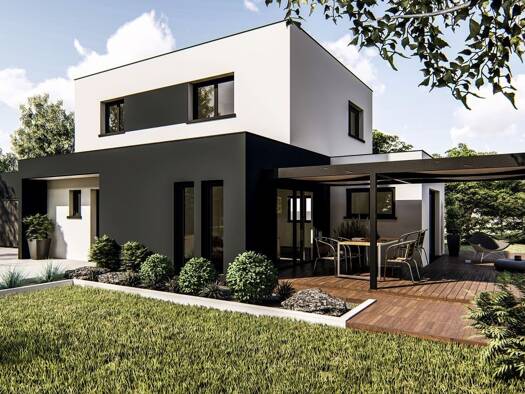 Terrain avec maison neuve à vendre 538 700 € 6 pièces 4 chambres 123 m² 2 600 m² de terrain Rougemont-le-Chateau 90110