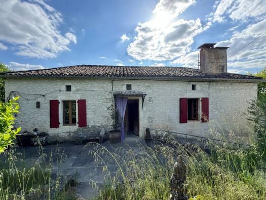 Maison de plain-pied à vendre 174 900 € 3 pièces 1 chambre 65 m² 49 037 m² de terrain Barguelonne-en-Quercy 46800