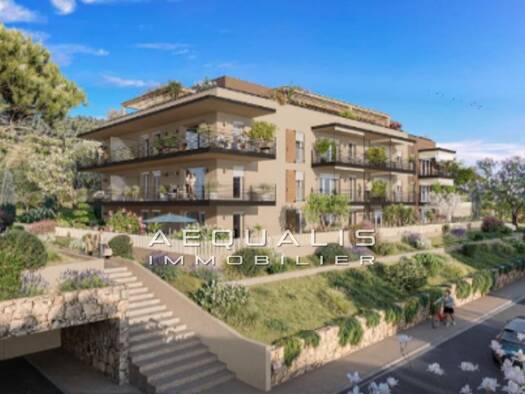 Appartement à vendre - neuf 277 000 € 2 pièces 1 chambre 46,2 m² Étage 1/3 Nord La Gaude 06610