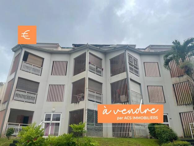 Appartement à vendre 110 000 € 1 pièce 32 m² 1er étage Fort de France 97200