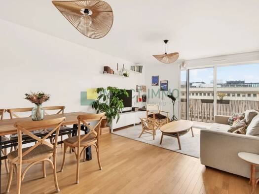Appartement à vendre 600 000 € 4 pièces 3 chambres 82,5 m² Étage 4/8 Fournier-Pasteur-Bac d'Asnières Clichy 92110