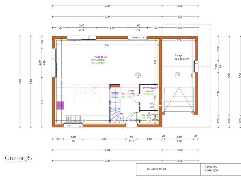 Maison à louer, 104m², FILLINGES