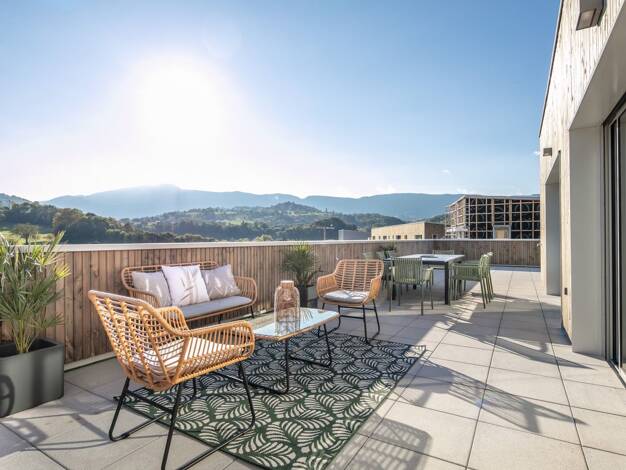 Appartement à vendre - neuf 120 000 € 1 pièce 20,7 m² 5ème étage dès le 20/04/2026 Sud Cognin 73160