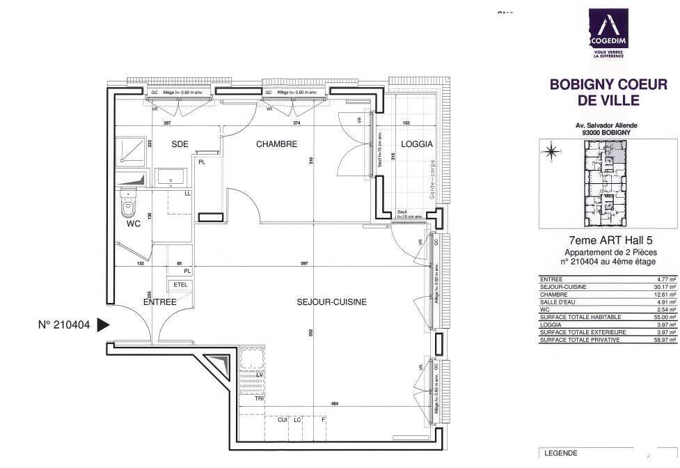 Maison à louer, 55m², BOBIGNY