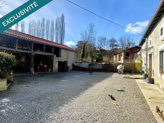 Ferme à vendre 295 000 € 6 pièces 2 chambres 173 m² 880 m² de terrain Cier-de-Riviere 31510