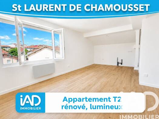 Appartement à vendre 85 000 € 2 pièces 1 chambre 35,5 m² 2ème étage Saint-Laurent-de-Chamousset 69930