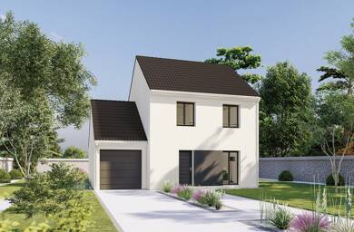 Terrain avec maison neuve à vendre 369 000 € Mériel 95630