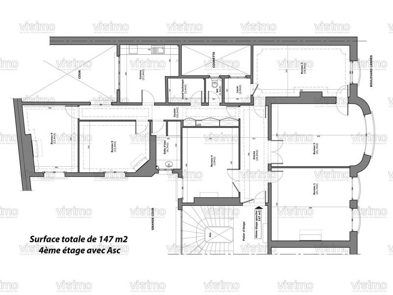 Maison à louer, 148m², PARIS 16E