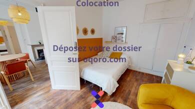 Appartement à louer 550 € 4 pièces 3 chambres 63 m² RDC Centre Nord Oullins 69600