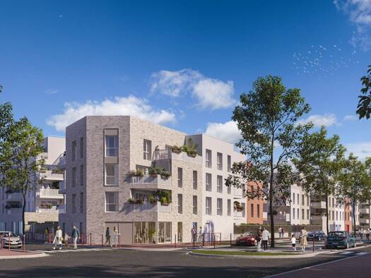Appartement à vendre - neuf 300 000 € 4 pièces 3 chambres 81,8 m² dès le 30/09/2027 Noue Caillet-Terre Saint Blaise-Les Mérisiers Bondy 93140