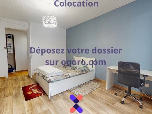 Colocation à louer 417 € 4 pièces 3 chambres 81 m² 1er étage Méons-Le Soleil Saint-Étienne 42000