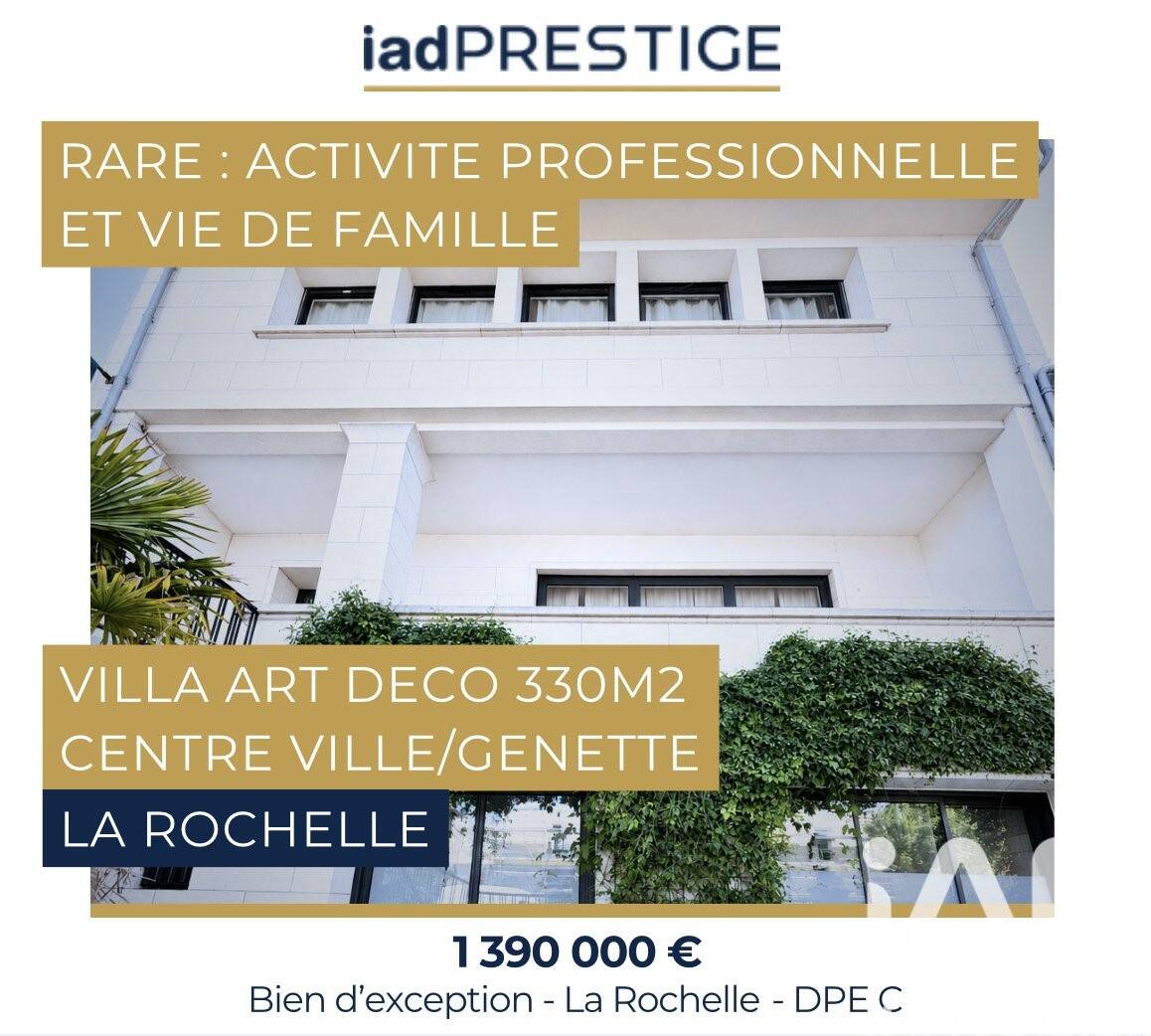 Maison à vendre, 330m², LA ROCHELLE