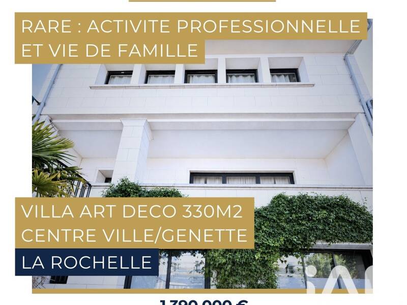 Maison à vendre, 330m², LA ROCHELLE