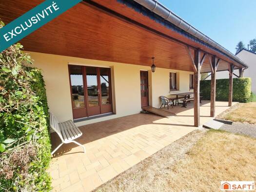 Maison à vendre 215 000 € 7 pièces 5 chambres 165 m² 3 305 m² de terrain Saint-Vincent-sur-Oust 56350