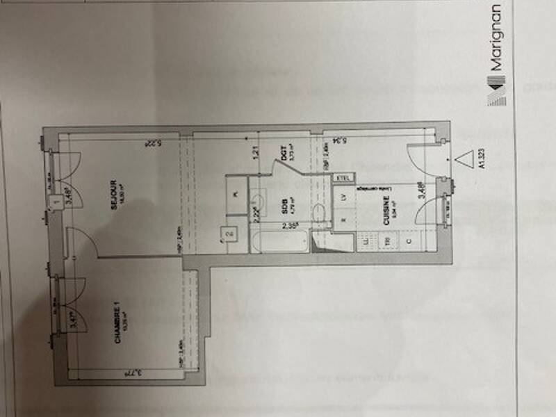 Maison à louer, 49m², NANTERRE