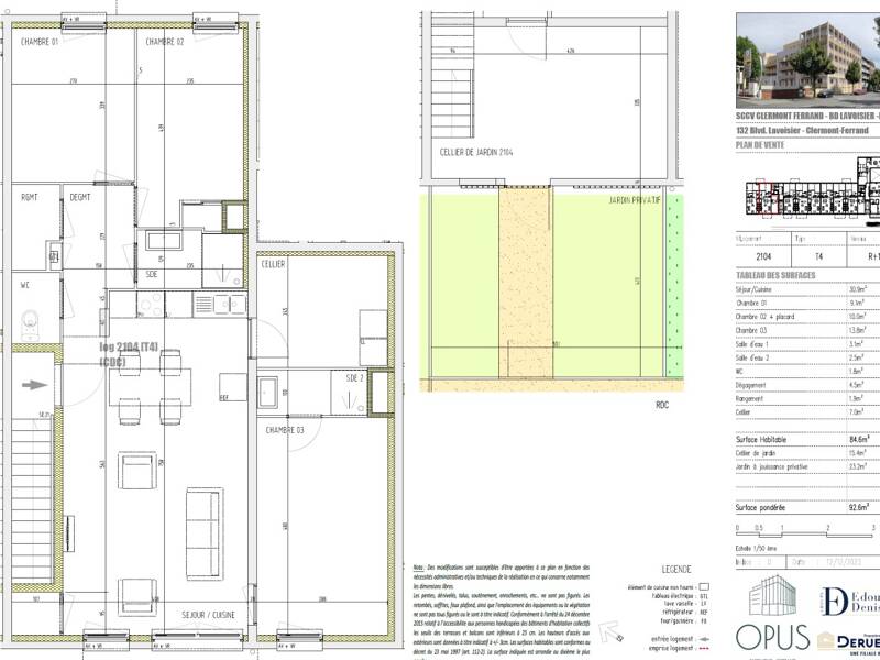 Maison à louer, 86m², CLERMONT FERRAND