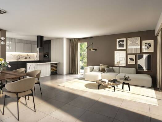 Duplex à vendre - Neuf 663 000 € 4 pièces 3 chambres 114,7 m² dès le 30/09/2027 Sud Bouc-Bel-Air 13320