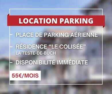 Garage/Stationnement à louer 55 € La Teste de Buch 33260