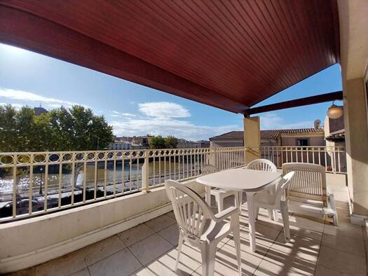 Appartement à louer 1 170 € 3 pièces 2 chambres 82,2 m² 3ème étage Coopérative Agde 34300