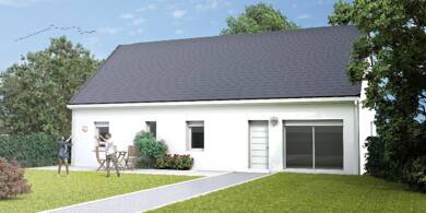 Maison neuve à vendre 140 700 € 4 pièces 3 chambres 50 m² 1 200 m² de terrain Cuffy 18150