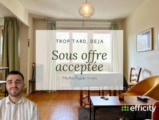 Appartement à vendre 79 900 € 3 pièces 2 chambres 60 m² 2ème étage Monthieu-Saint François Saint-Étienne 42100