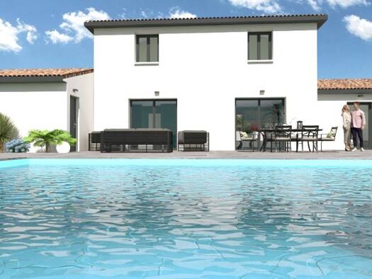 Terrain avec maison neuve à vendre 321 456 € 5 pièces 4 chambres 110 m² 740 m² de terrain La Garde-Adhémar 26700