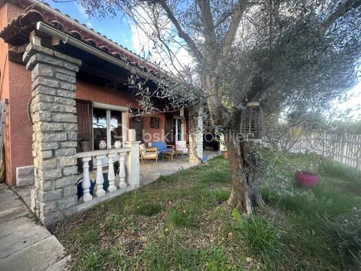 Maison de plain-pied à vendre 285 000 € 5 pièces 3 chambres 131 m² 610 m² de terrain Bagard 30140