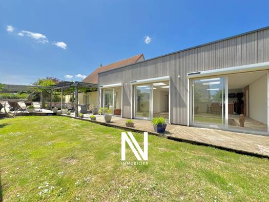 Maison de plain-pied à vendre 599 000 € 7 pièces 4 chambres 210 m² 741 m² de terrain Blainville-sur-Orne 14550